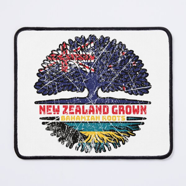 Item preview, Bahamas Bahamian New Zealander New Zealand Tree Roots Flag designed and sold by FlagX.