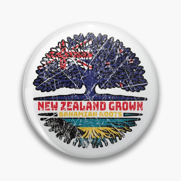 Item preview, Bahamas Bahamian New Zealander New Zealand Tree Roots Flag designed and sold by FlagX.