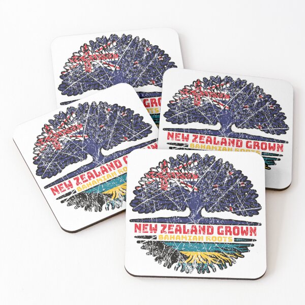 Item preview, Bahamas Bahamian New Zealander New Zealand Tree Roots Flag designed and sold by FlagX.