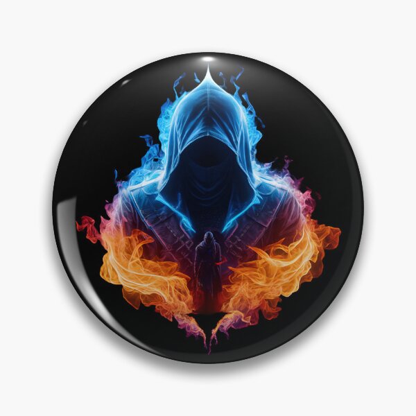 Item preview, Assasin in flames two sides designed and sold by Newhyperion.