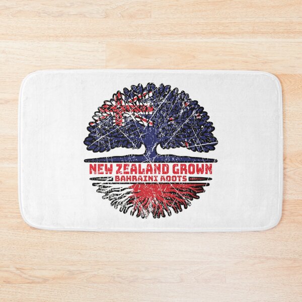 Item preview, Bahrain Bahraini New Zealander New Zealand Tree Roots Flag designed and sold by FlagX.