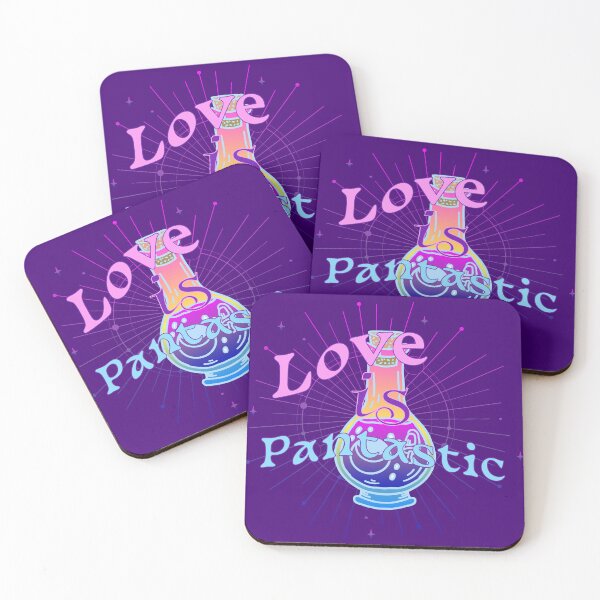 Item preview, Pride Potion: Love is Pantastic (Bisexual & Pansexual) designed and sold by Queer AF Warlock.