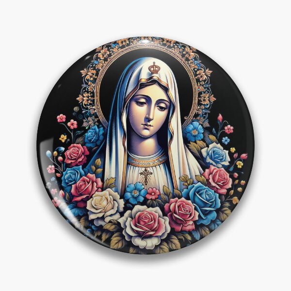 Item preview, Our Lady Of Fatima Saint Mary Powerful Symbol Mother Mary designed and sold by Chmielayka.
