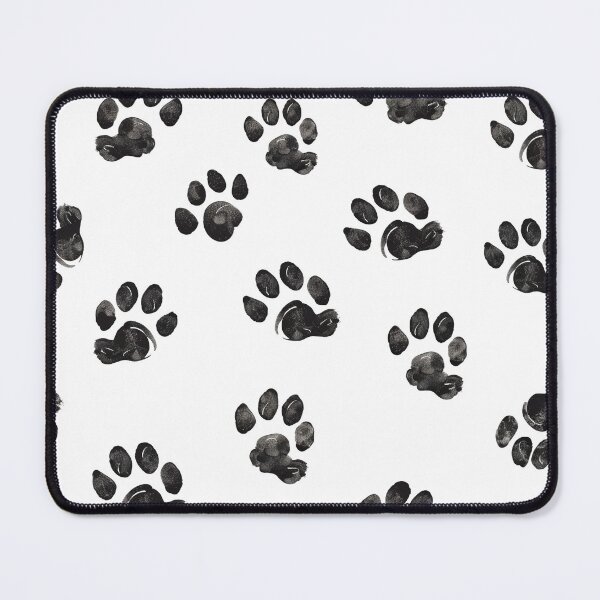 Item preview, Pattern with dog paw prints designed and sold by ShopMaxiDesigns.