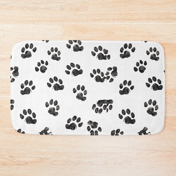 Item preview, Pattern with dog paw prints designed and sold by ShopMaxiDesigns.
