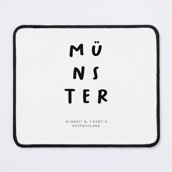 Item preview, Münster | Typography Design | Design Map Coordinates designed and sold by RM-Journey.