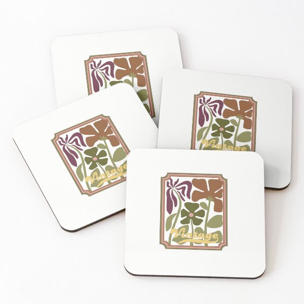 Item preview, Retro Vintage Geometrics Pattern Design Trendy Flower T-shirt Sticker designed and sold by ThinkNature!.