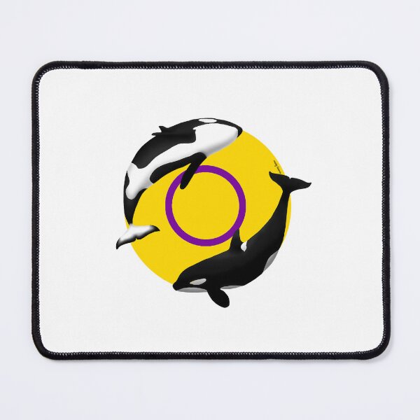 Item preview, Orca Intersex Pride Flag designed and sold by livinseas.