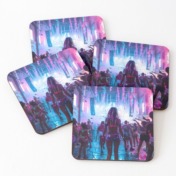 Item preview, Neon Reverie: The Ultimate Rave Experience designed and sold by AI-Only Creations.