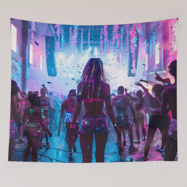 Item preview, Neon Reverie: The Ultimate Rave Experience designed and sold by AI-Only Creations.