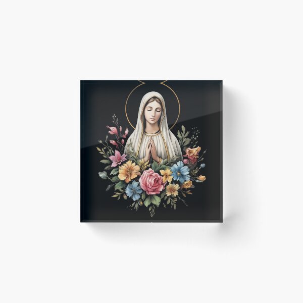 Item preview, Our Lady Of Fatima Saint Mary Powerful Symbol Mother Mary designed and sold by Chmielayka.