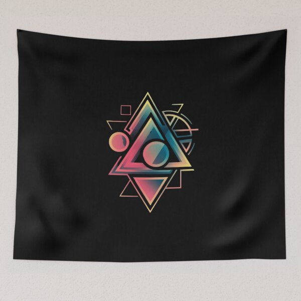 Item preview, Vibrant Geometric Shapes Design designed and sold by OLIHESSEL.