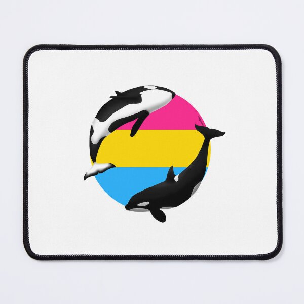 Item preview, Orca Pansexual Pride Flag designed and sold by livinseas.