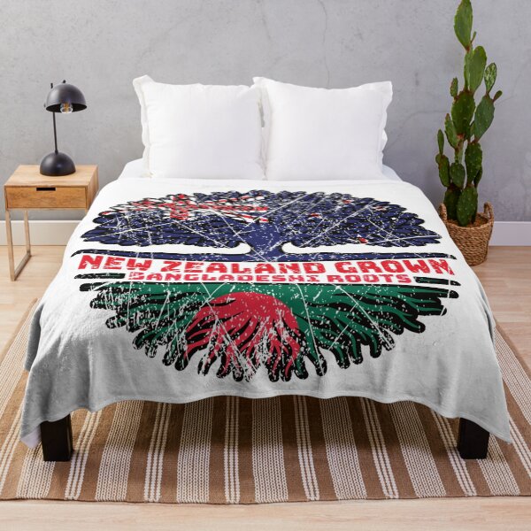 Item preview, Bangladesh Bangladeshi New Zealander New Zealand Tree Roots Flag designed and sold by FlagX.