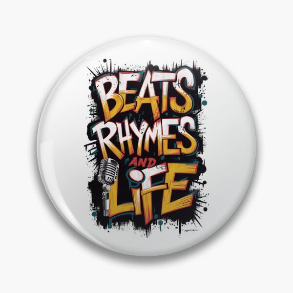 Item preview, Beats, Rhymes and Life designed and sold by SoulArtDesign.