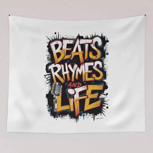 Item preview, Beats, Rhymes and Life designed and sold by SoulArtDesign.