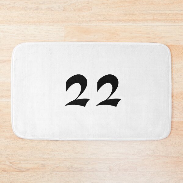 Item preview, 22, twenty-two, black, shangai designed and sold by Numbers-Art.