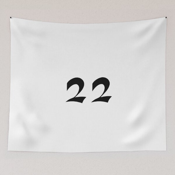 Item preview, 22, twenty-two, black, shangai designed and sold by Numbers-Art.