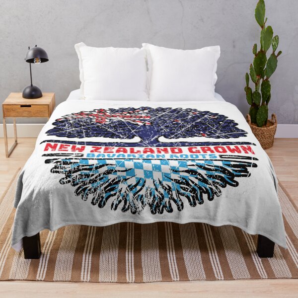 Item preview, Bavaria Bavarian New Zealander New Zealand Tree Roots Flag designed and sold by FlagX.