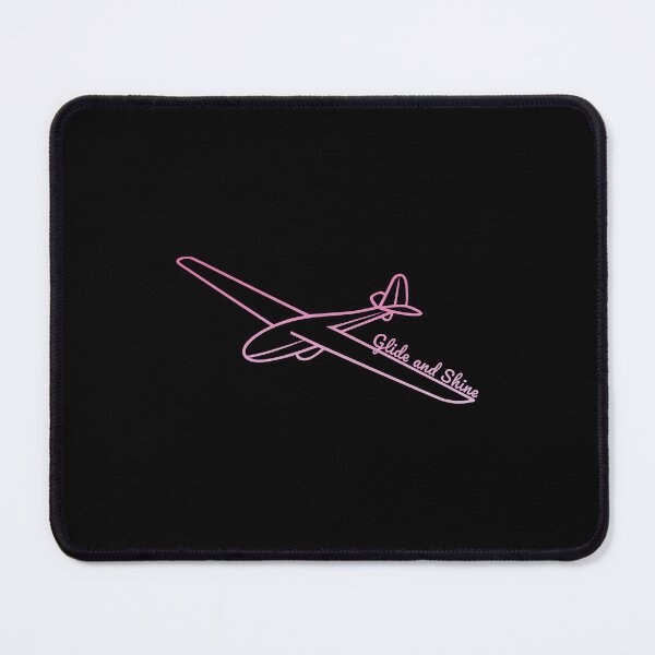 Item preview, Glide and Shine Glider Pilot Sailplane Biplane aerial floating soaring designed and sold by These_Prints.