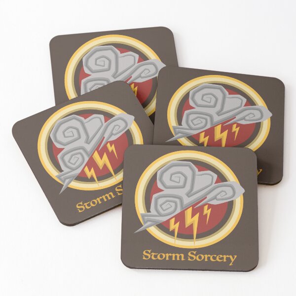 Item preview, Baldurs Gate Storm Sorcery Minimalist designed and sold by ThomasTreeArt.