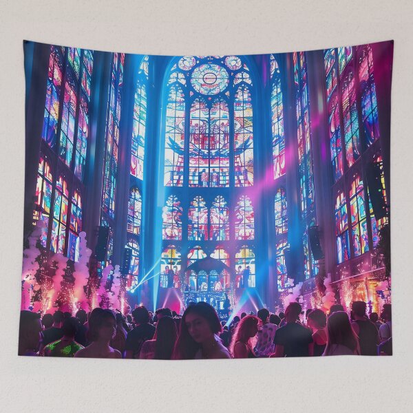 Item preview, Neon Pulse: Immersive Rave Art designed and sold by AI-Only Creations.
