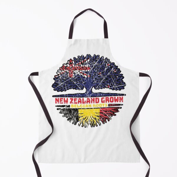 Item preview, Belgium Belgian New Zealander New Zealand Tree Roots Flag designed and sold by FlagX.