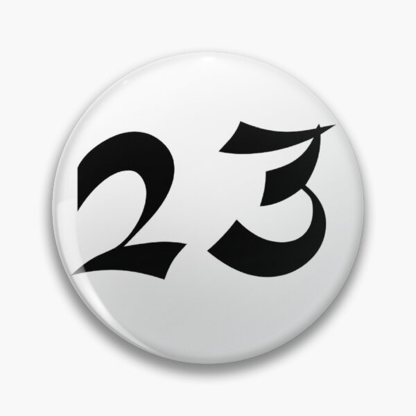 Item preview, 23, twenty-three, black, shangai designed and sold by Numbers-Art.
