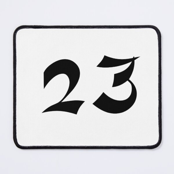 Item preview, 23, twenty-three, black, shangai designed and sold by Numbers-Art.