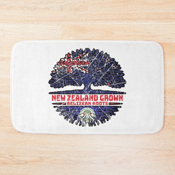 Item preview, Belize Belizean New Zealander New Zealand Tree Roots Flag designed and sold by FlagX.