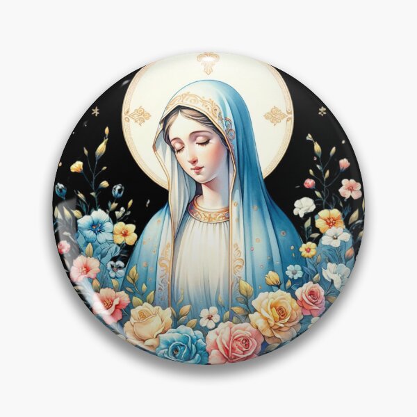 Item preview, Our Lady Of Lourdes Saint Mary Powerful Symbol Mother Mary designed and sold by Chmielayka.