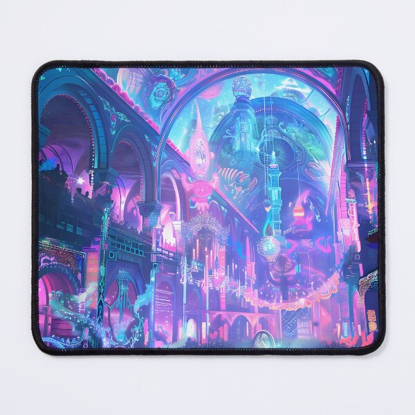 Item preview, Neon Dreams: Vibrant Rave Fantasia designed and sold by AI-Only Creations.