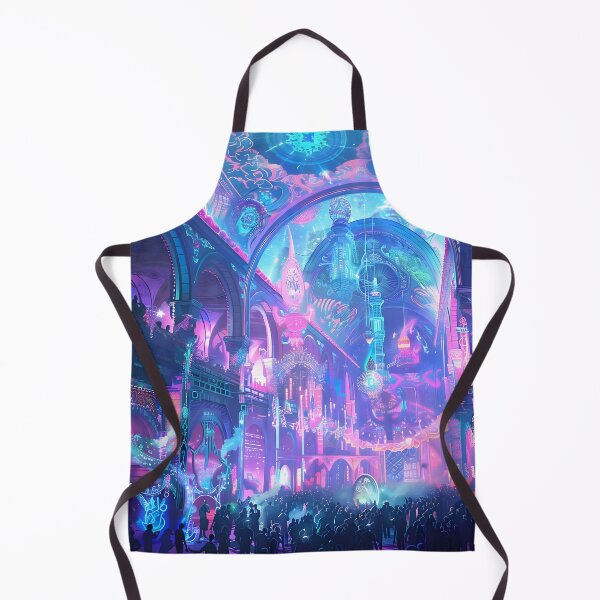 Item preview, Neon Dreams: Vibrant Rave Fantasia designed and sold by AI-Only Creations.