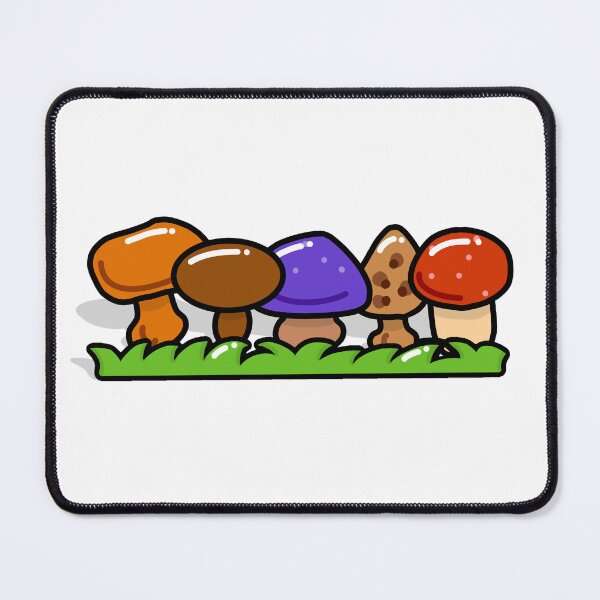 Item preview, Stardew Valley mushrooms designed and sold by candyllamazz.
