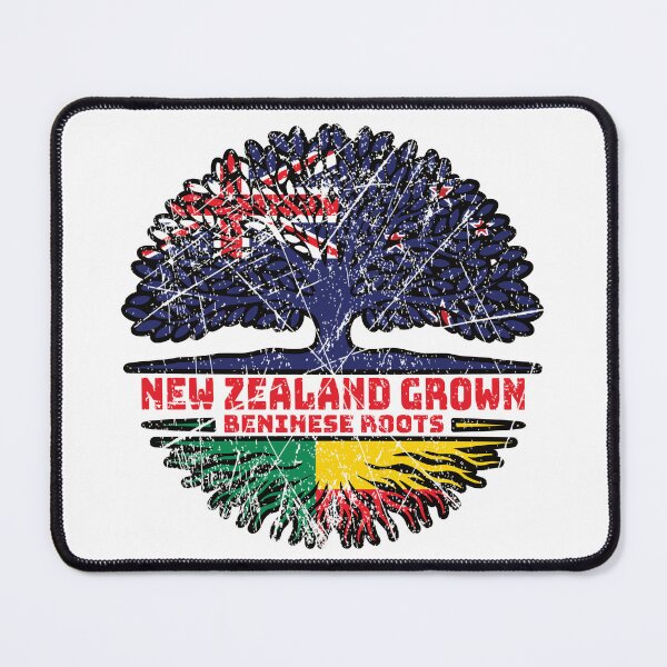 Item preview, Benin Beninese New Zealander New Zealand Tree Roots Flag designed and sold by FlagX.