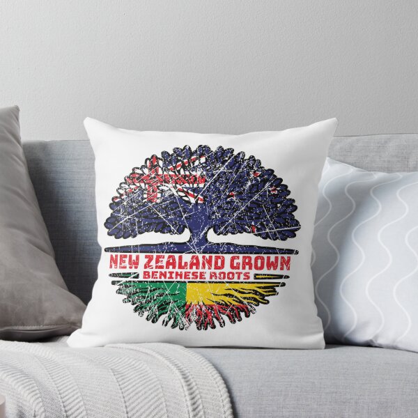 Item preview, Benin Beninese New Zealander New Zealand Tree Roots Flag designed and sold by FlagX.