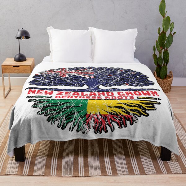 Item preview, Benin Beninese New Zealander New Zealand Tree Roots Flag designed and sold by FlagX.