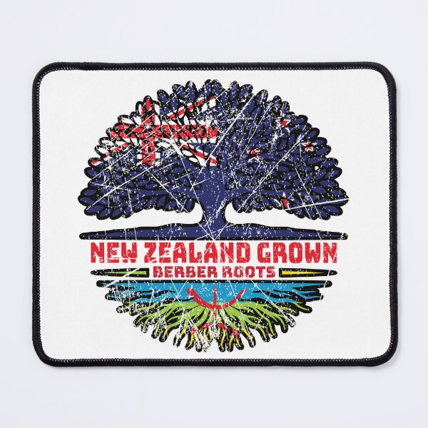 Item preview, Berber Amazigh New Zealander New Zealand Tree Roots Flag designed and sold by FlagX.