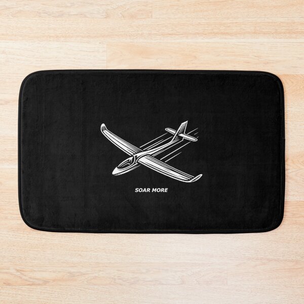 Item preview, Soar More Glider Pilot Sailplane Biplane aerial floating soaring designed and sold by These_Prints.