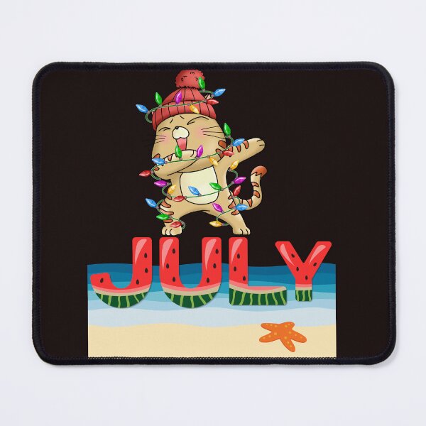 Item preview, Christmas in July Cat designed and sold by leshewle.