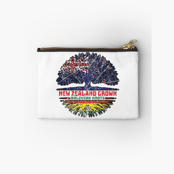Item preview, Bolivia Bolivian New Zealander New Zealand Tree Roots Flag designed and sold by FlagX.
