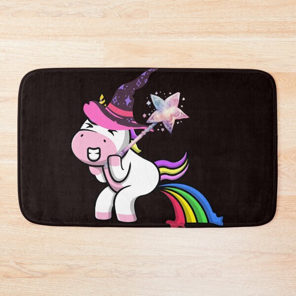 Item preview, Unicorn Witch Pooping A Rainbow designed and sold by TaraTs.
