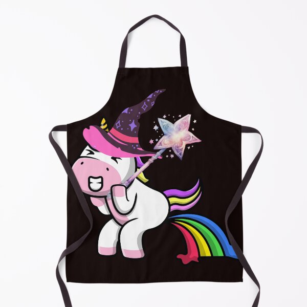 Item preview, Unicorn Witch Pooping A Rainbow designed and sold by TaraTs.