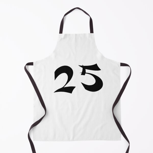 Item preview, 25, twenty-five, black, shangai designed and sold by Numbers-Art.