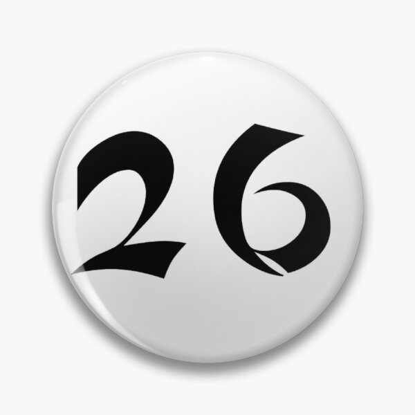 Item preview, 26, twenty-six, black, shangai designed and sold by Numbers-Art.