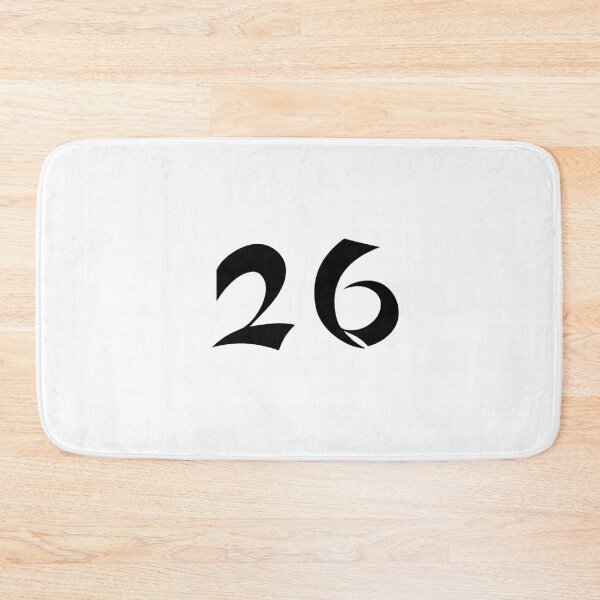 Item preview, 26, twenty-six, black, shangai designed and sold by Numbers-Art.