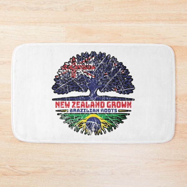Item preview, Brazilian Brazil New Zealander New Zealand Tree Roots Flag designed and sold by FlagX.