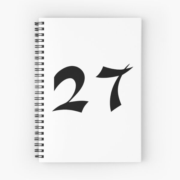 Item preview, 27, twenty-seven, black, shangai designed and sold by Numbers-Art.
