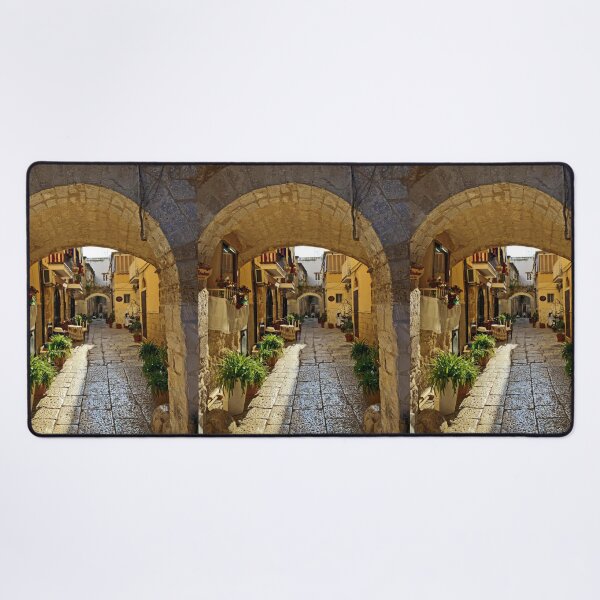 Item preview, Bari Italy Stone Alley - Sunlit Passageway Photography in Historic Citta Vecchia designed and sold by caracatita75.