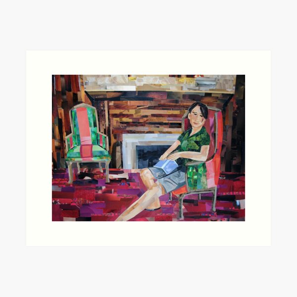Reading Room Art Print